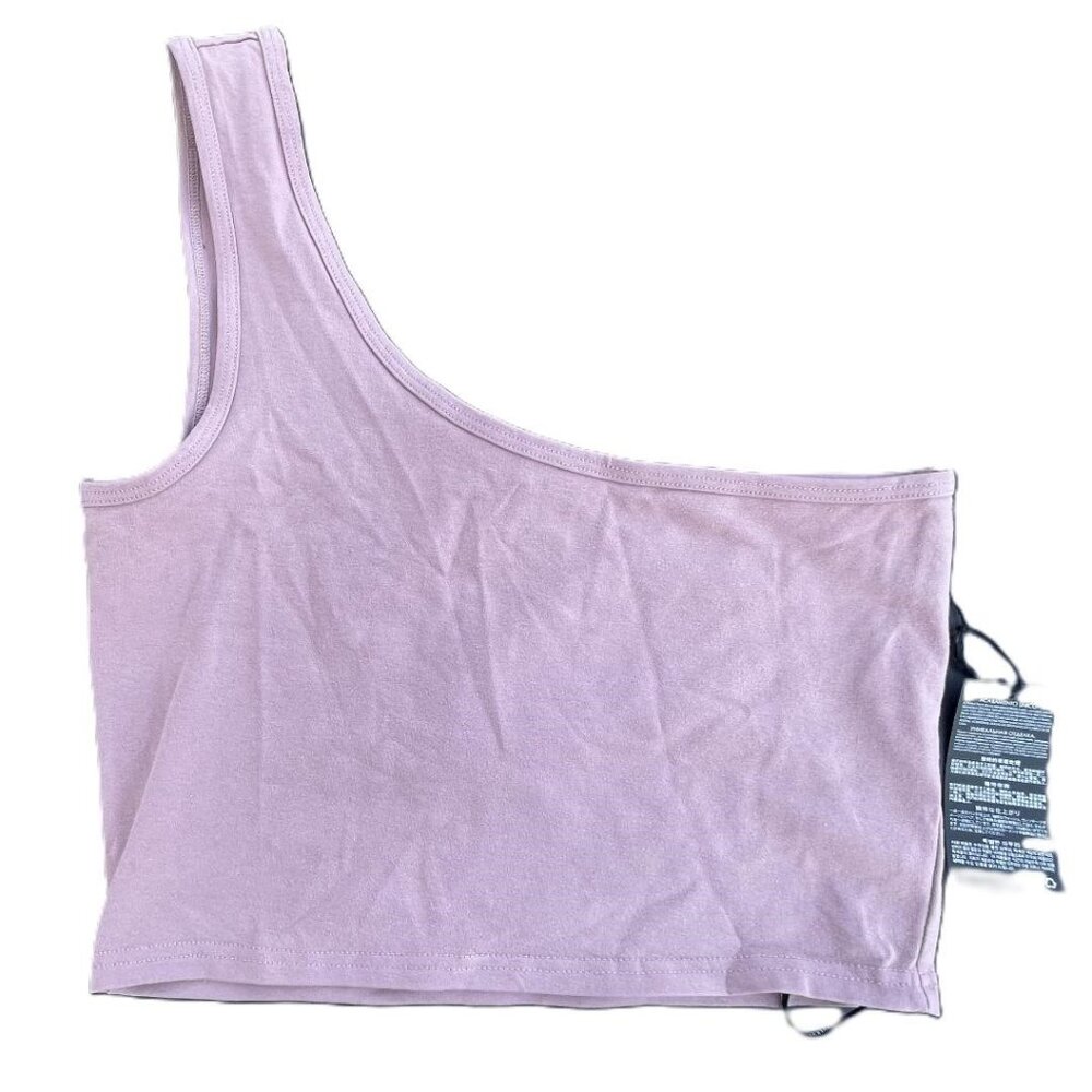 NWT Forever 21 Violet One Shoulder Crop Top Size M
